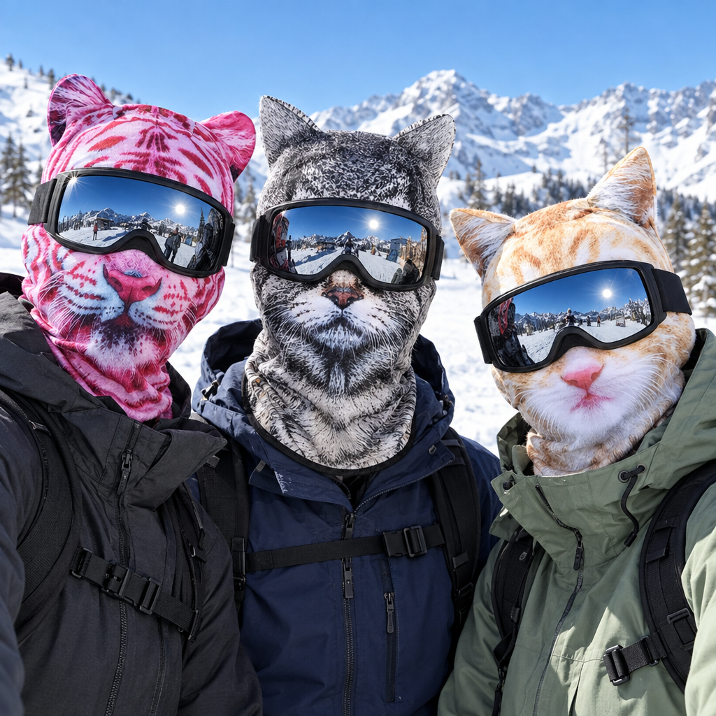 Animal Ski Masks